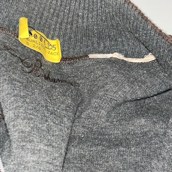 Tommy Bahama Men's 1/4 Zip Pullover Knit Sweater Brown Solid Mock Neck Cotton - Picture 9 of 12